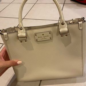 White Kate Spade Handel Bag